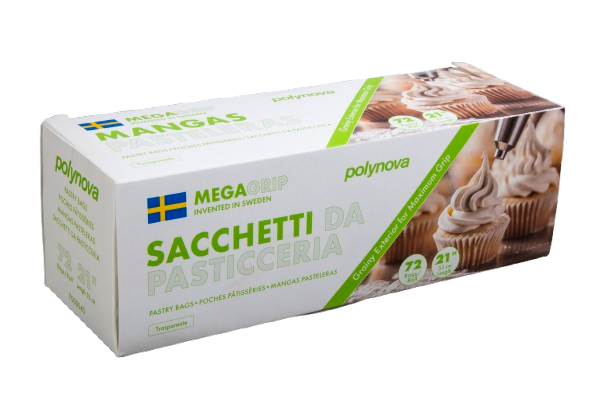 Transparent piping bag